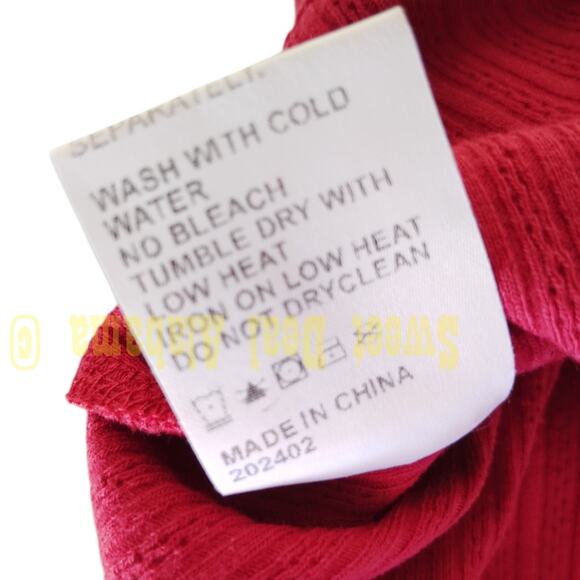 IFFEI 2Y Cotton Dress w/ Ruffle Sleeves, 2T 34"-37" Tall 28-30 Lbs, 18.9" Length - Picture 5 of 5